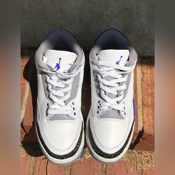 Air Jordan Retro 3 Racer Blue Size 8.5 - Picture 3 of 9